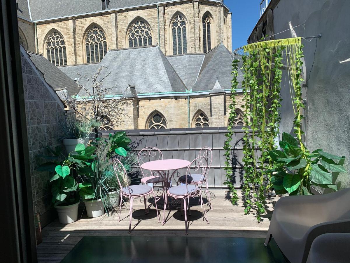 Wellness Loft With Sauna, Jacuzzi, Roof Terrace & Amazing View Apartman Antwerpen Kültér fotó