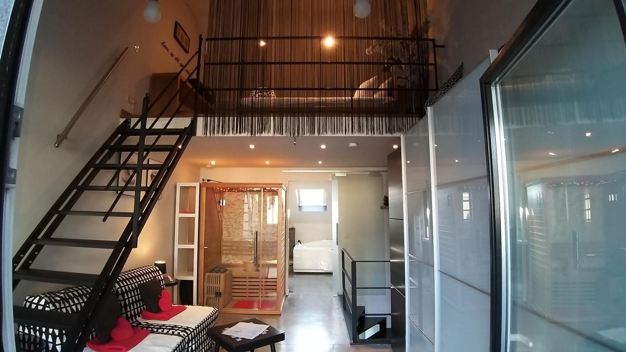 Wellness Loft With Sauna, Jacuzzi, Roof Terrace & Amazing View Apartman Antwerpen Kültér fotó