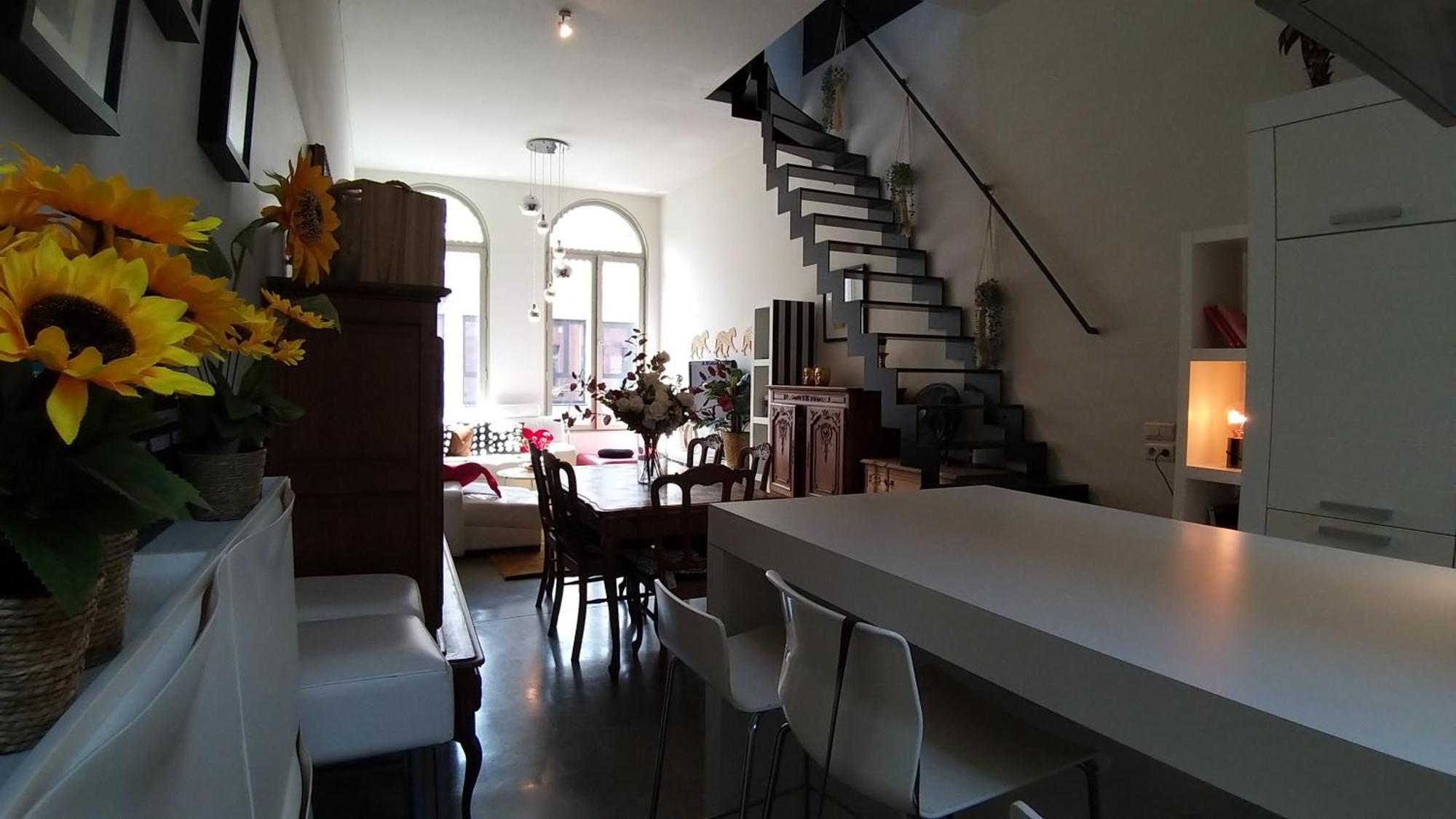 Wellness Loft With Sauna, Jacuzzi, Roof Terrace & Amazing View Apartman Antwerpen Kültér fotó