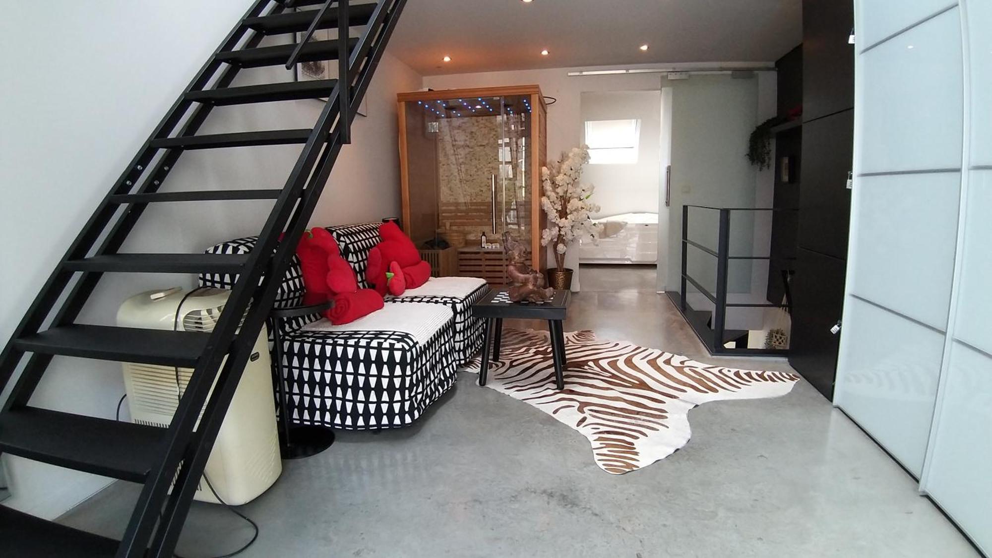 Wellness Loft With Sauna, Jacuzzi, Roof Terrace & Amazing View Apartman Antwerpen Kültér fotó