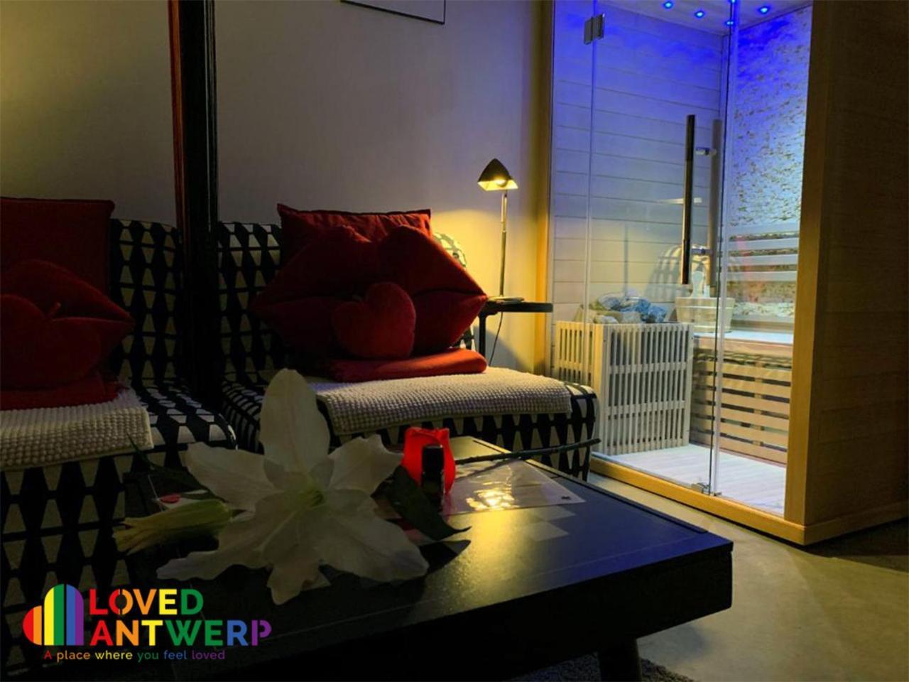 Wellness Loft With Sauna, Jacuzzi, Roof Terrace & Amazing View Apartman Antwerpen Kültér fotó
