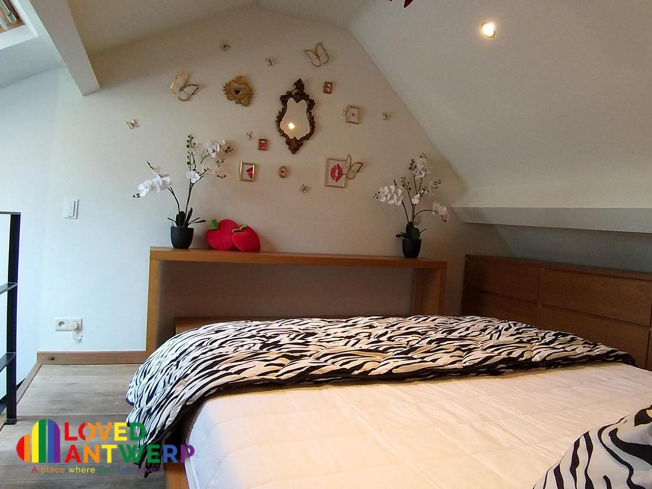 Wellness Loft With Sauna, Jacuzzi, Roof Terrace & Amazing View Apartman Antwerpen Kültér fotó