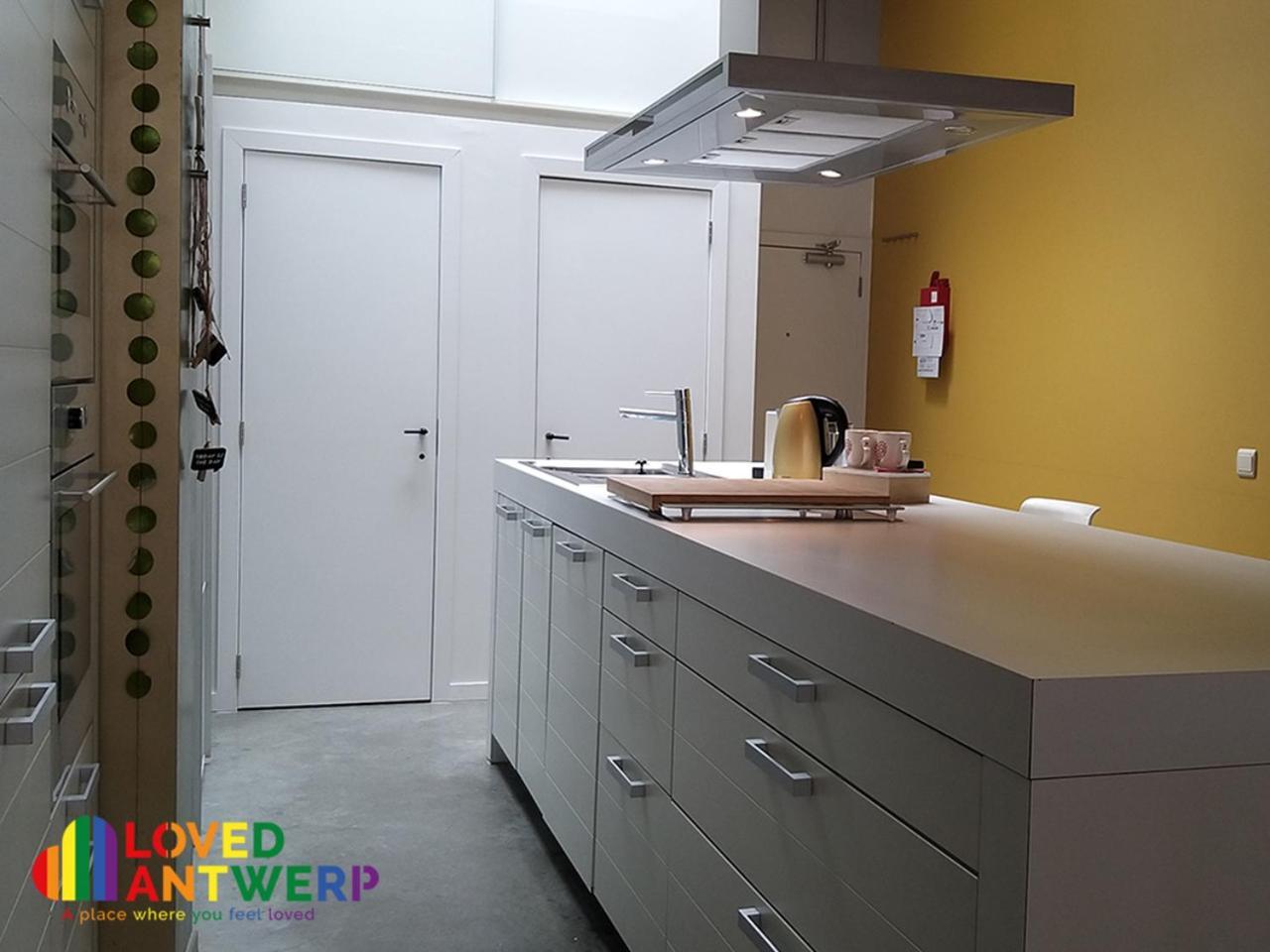 Wellness Loft With Sauna, Jacuzzi, Roof Terrace & Amazing View Apartman Antwerpen Kültér fotó