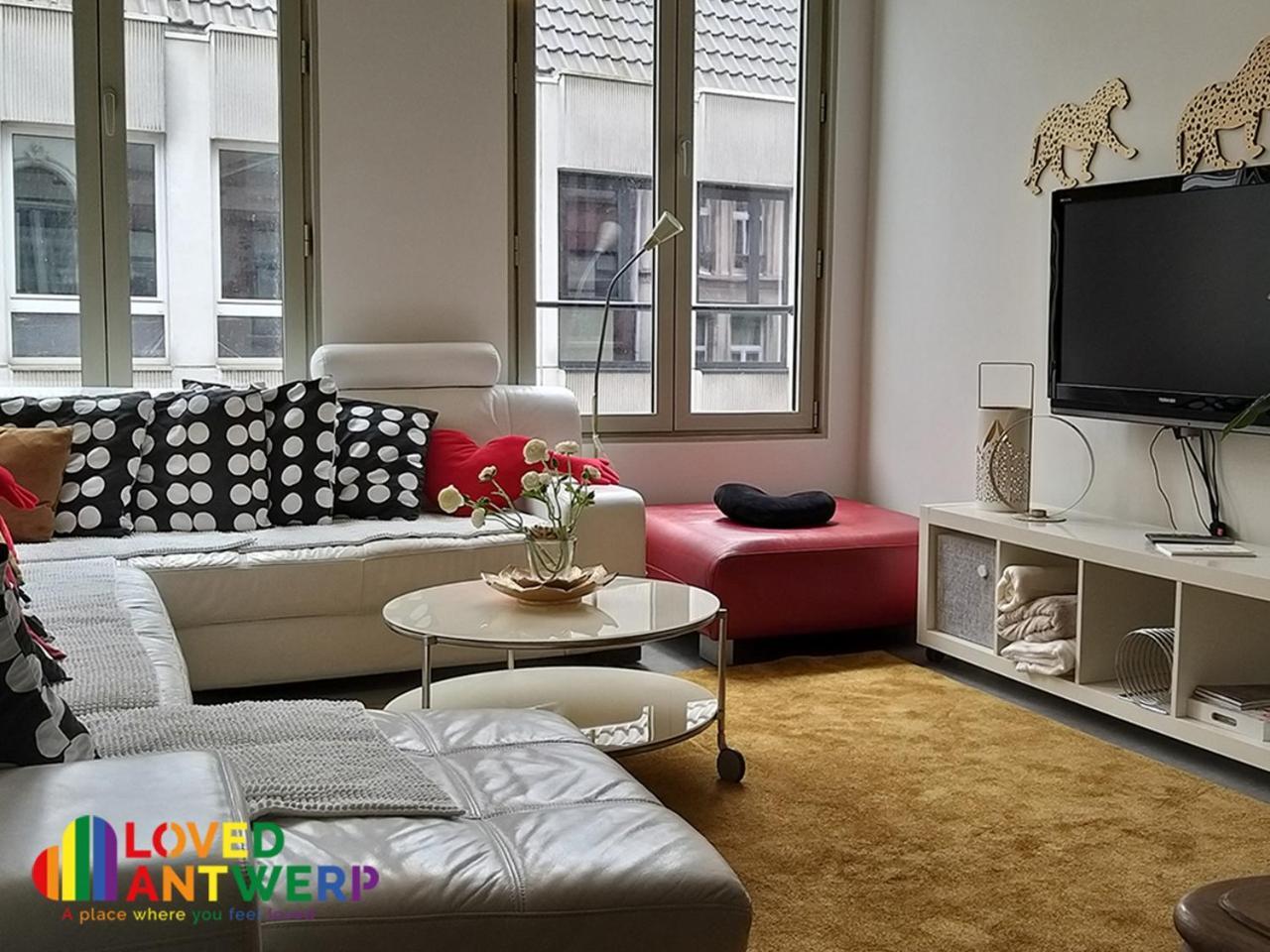 Wellness Loft With Sauna, Jacuzzi, Roof Terrace & Amazing View Apartman Antwerpen Kültér fotó
