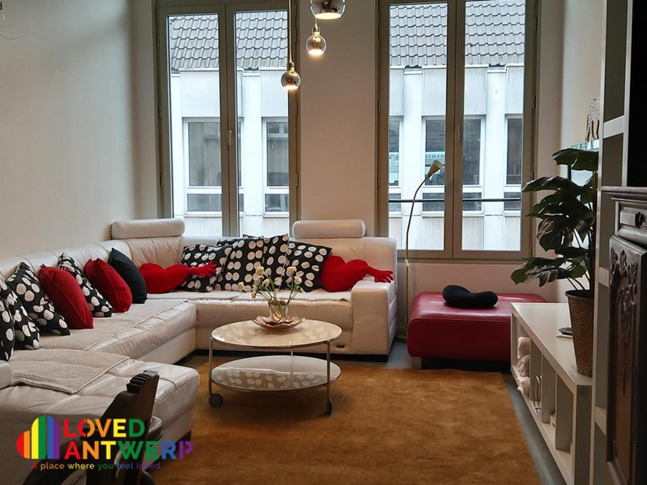 Wellness Loft With Sauna, Jacuzzi, Roof Terrace & Amazing View Apartman Antwerpen Kültér fotó